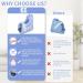Heel Protectors for Bed Sore Relief | Ankle Pillow Cushion for Pressure Sores | Foot Pillows for Bedridden Patients | Pain Relief Support (1pc Blue - Buy Online on GoSupps.com