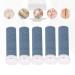 Coarse Replacement Rollers for Electric Callus Remover - 5pcs Washable ABS & Quartz Stone Pedicure Tool for Unisex - Buy Online on GoSupps.com