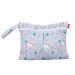 Damero diaper bag wetbag reusable nast pockets for on the go wetbag diaper bags for babies diapers dirty clothing and other accessories (small cat) s unicorn