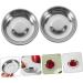 Zerodeko 10pcs Stainless Steel Dish I Am Willow Dip Dish for Parties Dipping Bowls Flavor Dish Metal Dipping Dish Condiment Dish Seasoning Plate Sauce Gear Dipping Vegetables - Buy Online on GoSupps.com