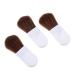 minkissy 1 Set Blush Brush Handle Blusher Brush Concealer Brush Portable Powder Brush Face Blusher Brush Powder Foundation Brush Makeup Brush Tool Thumb White Miss Fiber Wool Makeup Powder