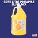 ZippySweets - Pineapple Flavour Slushy Machine Syrup 1 Gallon 5:1 Concentrate Slushie Syrup - Includes Bonus Mixing Guide Perfect for Your Home or Commercial Slushie Machine - Buy Online on GoSupps.com
