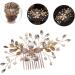 Ipetboom Pearl Hair Comb Crystal Hair Rhinestone Hair Comb Decorative Hair Combs Pearl Headpiece Rhinestone Hair Accessories Wedding Party Hair Pins Styling Hair Manual Hair up Bride Metal - Buy Online on GoSupps.com