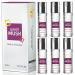 BlueQueen White Musk Perfume Roll On Alcohol Free Long Lasting Musk Perfume for Women and Men | Hypoallergenic Travel Size Secret Musk Fragrance Oil Perfume - 8Ml -PCS 6 - Buy Online on GoSupps.com