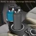 Black Straw Lid for Hydro Flask & Iron Flask Standard Mouth Bottles - Sports Water Bottle Accessory - Dust Cover, Replacement Straw Lid (Patented) - Buy Online on GoSupps.com