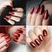 Red Chrome Nail Powder Set - Reflective Glitter Metallic Effect | 3D Holographic Red Pigment Dust for Nails Art - Buy Online on GoSupps.com