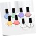  Ipetboom Ipetboom 10 Pieces Bottle Nail Polish Nail Gel Polish Containers Polish Size Glass Storage Containers Portable with Nail Gels Holder for Nail Gels Glass Transparent - Buy Online on GoSupps.com