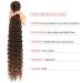 Dairess 24 Synthetic Double Ended Wavy Dreadlock Extensions - 10 Strands/Pack, Curly Loose Ends, Handmade Soft Reggae Hair, Hip-Hop Style Dreads - Thin 0.6cm - Buy Online on GoSupps.com