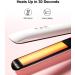 K&K PRO Flat Iron Hair Straightener - 1 Inch Ceramic Tourmaline Dual Voltage Swift Heat-up for Effortless Curls & Straightening - Buy Online on GoSupps.com