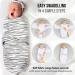 Mama Cheetah Baby Swaddle Sack Easy Swaddles for Boy & Girl 0-3 Month - Grey - Pack Of 3 - Buy Online on GoSupps.com
