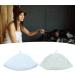 Coral Fleece Sauna Cap for Men Women Highly Absorbent Elastic Hair Drying Cap Hanging Ring Ideal for Sauna or Bathing - Buy Online on GoSupps.com