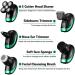4D Rechargeable Head Shaver for Men - 5-in-1 Electric Bald Head & Beard Trimmer | International Shipping Available - Buy Online on GoSupps.com