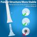 10 Pack Sonicare Compatible Replacement Toothbrush Heads for Optimal Oral Care - White - Buy Online on GoSupps.com