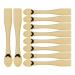 ARTSEWPLY Set of 10 Reusable Cosmetic Spatulas for Facial Creams and Skin Care