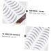 Outanaya 3 Sheets Waterproof Eyebrow Stickers Waterproof Makeup Eyebrow Stickers Caboodle Transfer Stickers 21x15cm Black - Buy Online on GoSupps.com