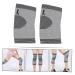 FRCOLOR 2 Pairs Warm Pads Brace | Protective Cushion Rodilleras para Gym | Sleeve Support for Men & Women | Light Grey - Buy Online on GoSupps.com