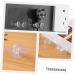 UKCOCO 20 Clear Sticky Hooks - No Drilling Self-Adhesive Wall Hooks for Home & Office - Transparent Multifunctional Plug-In Wreath Holders - Buy Online on GoSupps.com