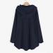 Bigfanshu Womans Tops Fleece Cat Ear Plus Size Long Sleeve Hoodie Pocket Top Sweater Blouse Navy - Buy Online on GoSupps.com