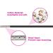 10 Pcs Drawstring Cords w/ Easy Threaders | Pink Flex Drawstring Threaders for Hoodies, Pants, Shoes | 5 Black & 5 White - Buy Online on GoSupps.com