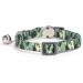 Moonpet Personalized Cat Neck Band - Green Camouflage with Safety Closure & Bell | Custom Name & Phone Number | Ideal for International Shipping - Buy Online on GoSupps.com