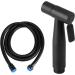 Stainless Steel Black Handheld Bidet Sprayer Kit for Cloth Diapers - International Shipping - Buy Online on GoSupps.com