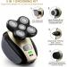 Buy 4D Rotary Electric Shaver for Men - USB Rechargeable Bald Head & Beard Trimmer Kit - 5 in 1 Waterproof Grooming Tool - Buy Online on GoSupps.com