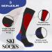 4 Pairs Men's High Performance Thermal Ski Socks - Assorted Sizes UK 6-11 (Eur 39-45) - Best for Winter Sports - Buy Online on GoSupps.com