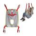 Toileting Sling Sling for Hoist Leg Lifter Reusable Full Body Sling Patient Lift for Elderly Bariatric and Disabled Home UseBathroom Transfer Hammock (Size : L) (X)
