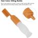Hair Dye Bottle 110ml Hair Dye Bottle With Comb and Graduated Scale Root Comb Applicator Bottle Graduated Scale for Home Barber Shop Scalp Treatment - Buy Online on GoSupps.com