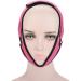 Facial Slimming Strap - Double Chin Removal Bandages for a Slimmer Face (Red Rose) | International Shipping - Buy Online on GoSupps.com