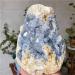 Natural Crystal Rough Stone 1pc Large Size Natural Raw Blue Celestite Geode Rough Stone Quartz Crystal Cluster 1300g-1800g for Decoration Balance Gemstone Decoration (Size : 1PC1300g-1400g)