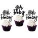 36pcs Spider Web Cupcake Toppers Halloween Theme Party Cake Decoration Girl's and Boy's Birthday Party Gender Reveal Party Dessert Insert MGPFERD