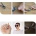 Electric Nail Clipper Automatic Nail Filer Electric Baby Nail Trimmer - Versatile Nail File Safe Nail Clippers for Children Women Men Adults Champagne - Buy Online on GoSupps.com