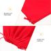 VINTORKY 3pcs Hair Dryer Storage Bag Hair Blower Pouches Large Storage Bag Drawstring Pouches Flannel Red - Buy Online on GoSupps.com