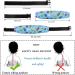 ZYNQACC Baby Car Seat Head Support 2PCS - Toddler Safety Sleep Nap Aid Positioner Strap Belt for Kids (Blue) - Buy Online on GoSupps.com