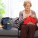 SumDirect Knitting Bag - Portable Yarn Organizer Tote for Knitting and Crochet - Blue - Buy Online on GoSupps.com