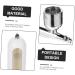 VINTORKY 1 Set Abs Airbrush for Cakes Cake Decorating Kit Makeup Kit Aluminum Alloy Airbrush Kit 19.00X15.50X4.50CM White - Buy Online on GoSupps.com