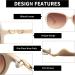 JM Classic Bifocal Reading Sunglasses for Women - Vintage Outdoor UV Protection in Beige | 3.0x Magnification - Buy Online on GoSupps.com