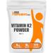 BULKSUPPLEMENTS.COM Vitamin K2 Powder - Vitamin K2 MK-7 - Vitamin K2 Supplement - MK7 Vitamin K2 - VIT K2 MK7 - for Bone Health - 90mcg (9mg) of Vitamin K2 MK7 per Serving (10 Grams - 0.35 oz) 0.35 Ounce (Pack of 1)