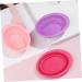 minkissy Makeup Brush Scrub Pad Makeup Cleaning Mat Brush Cleaning Pad Beauty Cleaning Mat Folding Tool Cosmetics Brush Scrubber Beauty Cleaning Tool Silicone Makeup Applicator Brush Holder - Buy Online on GoSupps.com