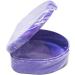 Orthodontic Retainer Case - Purple Marble | Portable Denture & Mouthguard Holder - Buy Online on GoSupps.com