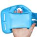 Nucamper Breathable Wristwear Bandage for Arthritis & Tendonitis - Adjustable Metal-Style Left-Handed Blue Wrist Support for Men & Women - Buy Online on GoSupps.com