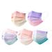 Fashion rainbow gradient color mask-color cute personality disposable Rainbow Gradient 9.5*17.5cm