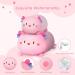 Mewaii 16'' Soft Axolotl Plush Pillow - Pink Stuffed Animal Toy for Adults and Kids - Buy Online on GoSupps.com