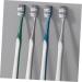 Beaupretty 4-Piece Men's Toothbrush Set - Large Head Manual Travel Toothbrushes for Effective Cleaning - Buy Online on GoSupps.com