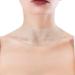 PHCOMRICH Neck wrinkle patches x 2 Silicone wrinkle patches reusable Anti-aging Advanced skin firming Treatment and Prevention (Large size)