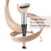 Buy Daubigny Dual-Ended Angled Foundation & Concealer Makeup Brush - Premium Luxe Hair for Perfect Blending | International Shipping - Buy Online on GoSupps.com