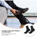 Beaupretty 4pcs Pure Cotton Spa Pedicure Booties for Dry Cracked Feet - Soft Padded Socks for Men | International Shipping Available - Buy Online on GoSupps.com