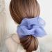 Mzwodmu White Tulle Hair Scrunchie for Women and Girls - Solid Color Ponytail Holder - Buy Online on GoSupps.com