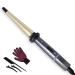 Tapered Curling Iron 1/2-1 Inch Hair Curler Ceramic Coating Barrel Curling Wand Dual Voltage, 7 Adjustable Temperature for All Hair Types, Glove Include 0.5 - 1 Inch